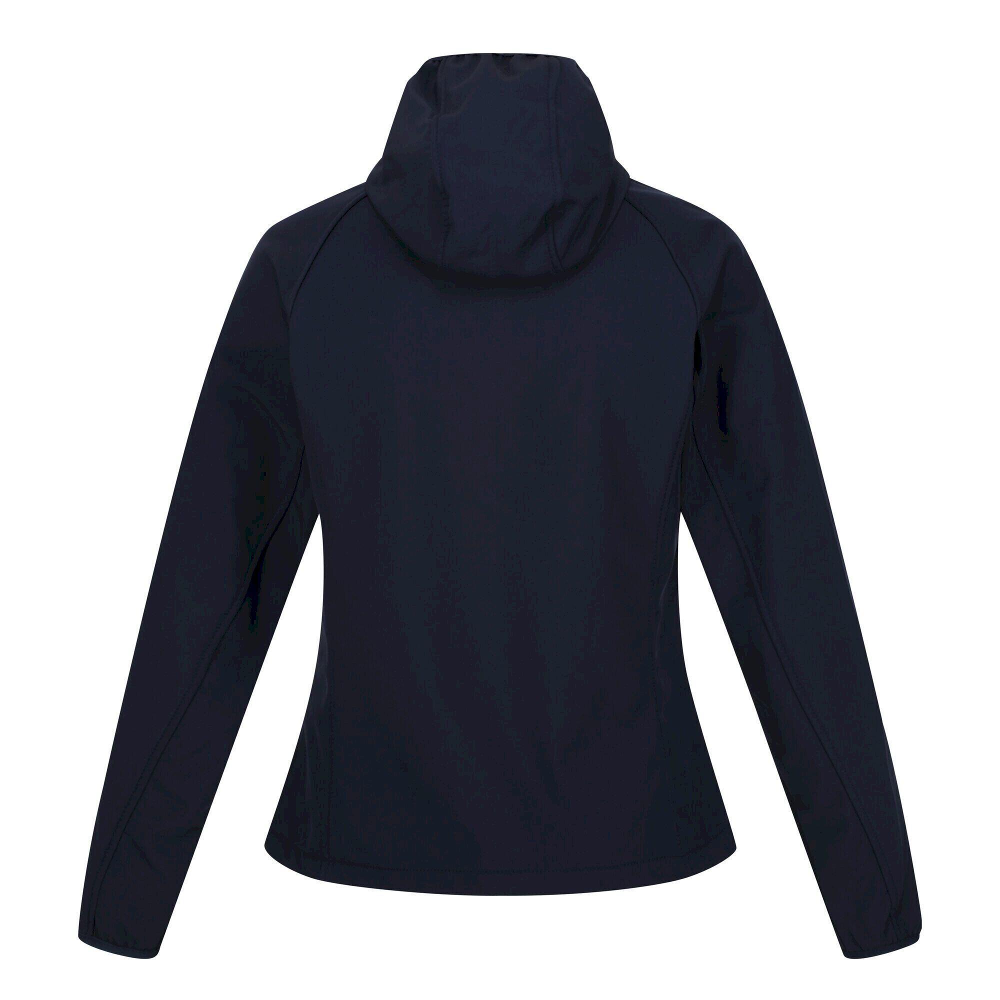 Womens/Ladies Ared III Soft Shell Jacket (Navy) 2/5