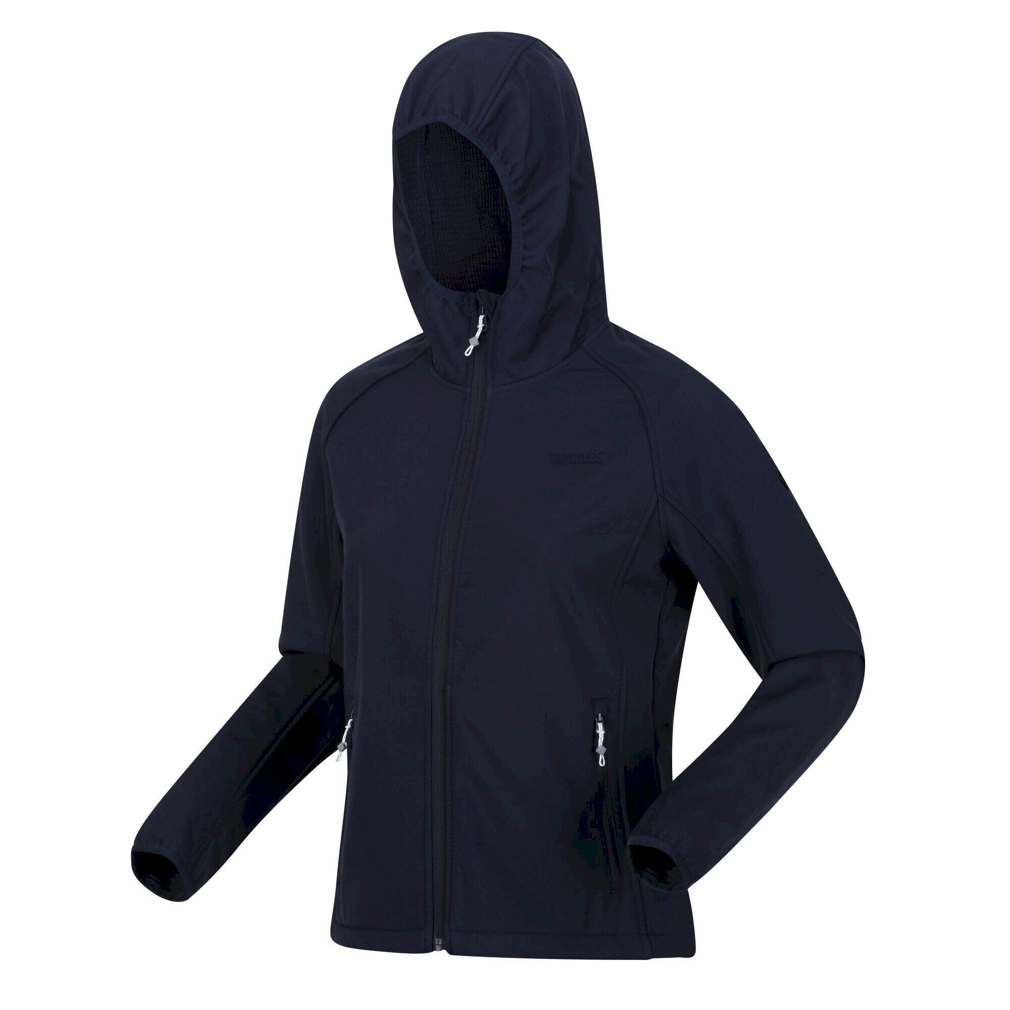 Womens/Ladies Ared III Soft Shell Jacket (Navy) 4/5