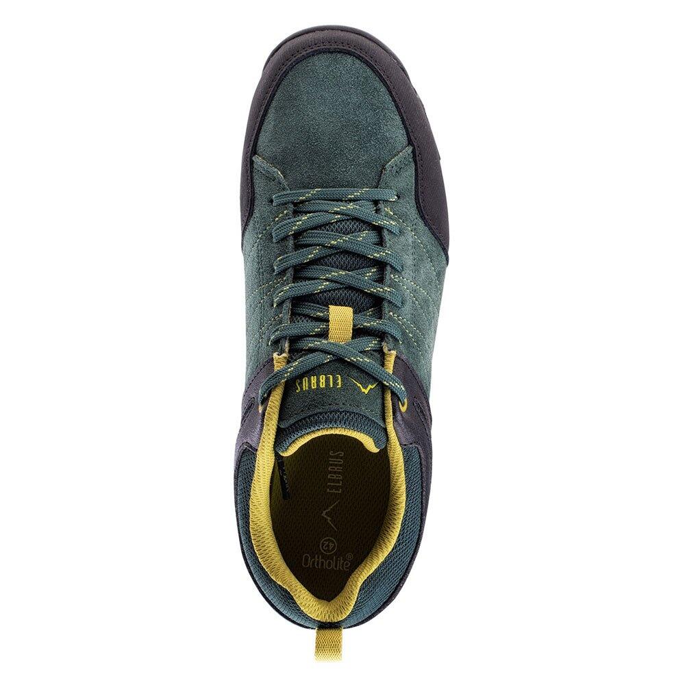 Scarpe Da Trekking Pelle Uomo Elbrus Namal Pino Fumé Citronelle 4/4