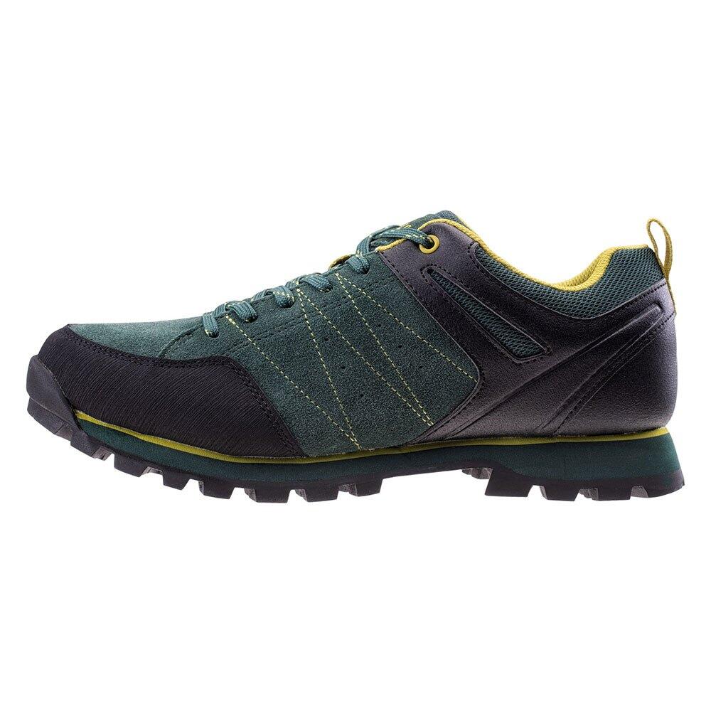 Scarpe Da Trekking Pelle Uomo Elbrus Namal Pino Fumé Citronelle 2/4