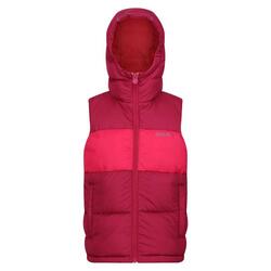 Kinder/Kinder Lofthouse zwaargewicht bodywarmer (Bessenroze/roze toverdrank)