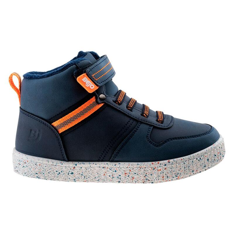 Scarpe Sportive Riflettente Bambini Bejo Burry Blu Navy Arancio