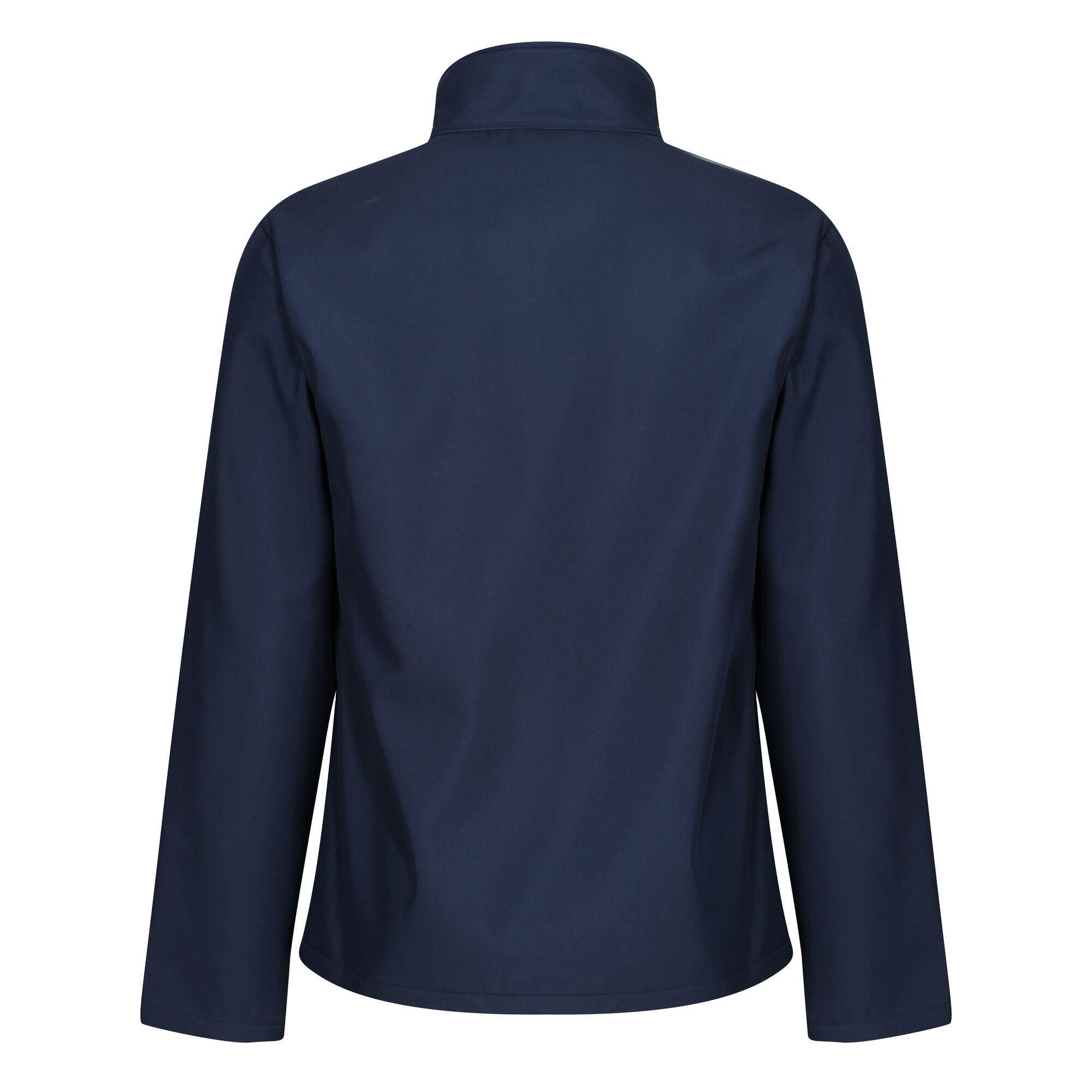 Mens Eco Ablaze Soft Shell Jacket (Navy/French Blue) 2/5