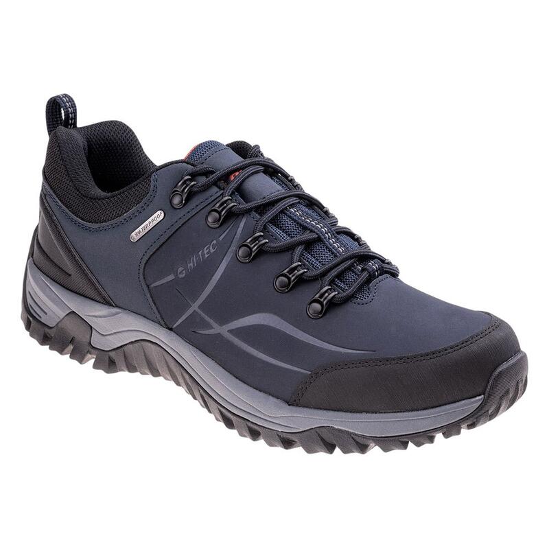 Heren Melion Leren Outdoor Wandelschoenen (Sky Captain/Rooibosthee)