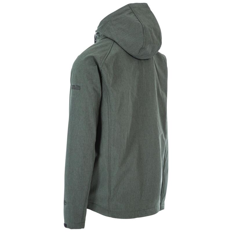 Veste softshell RAFI Homme (Vert foncé chiné)