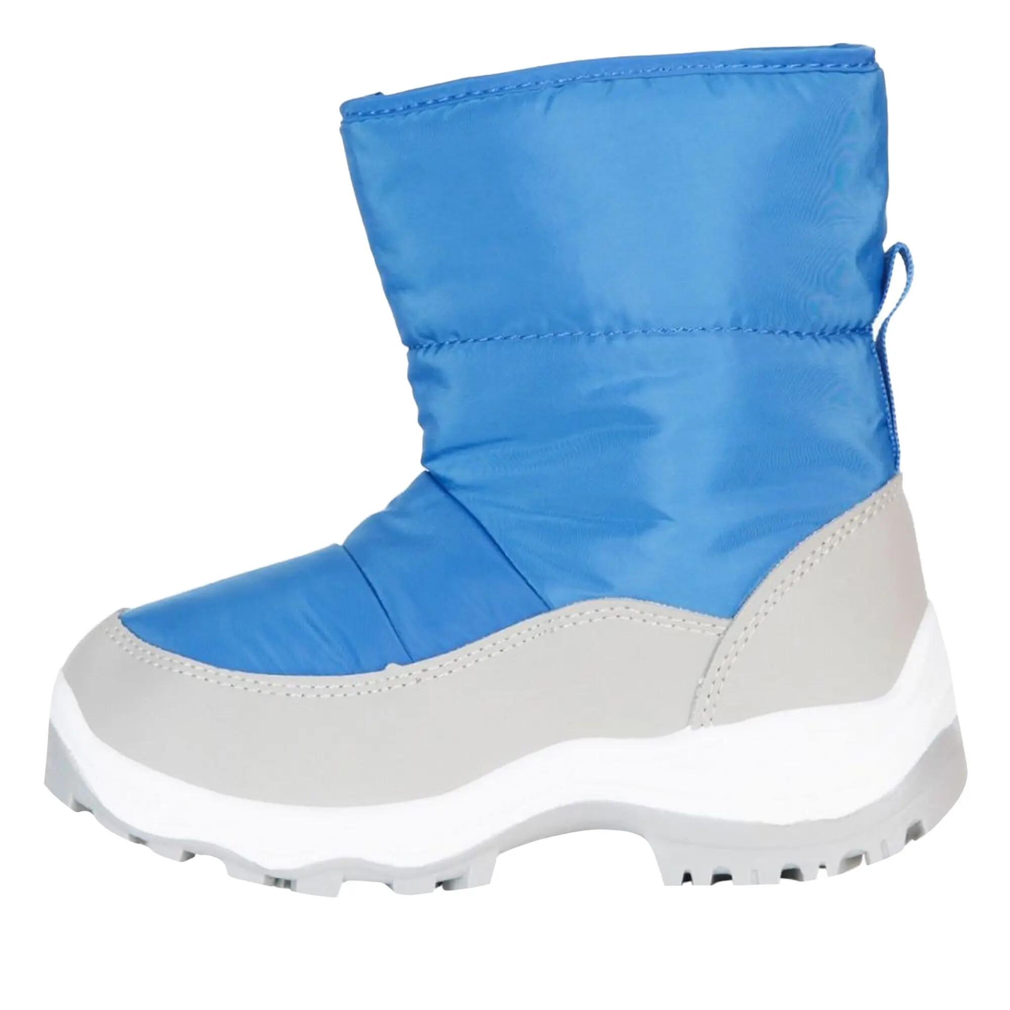 Kinder Schneestiefel Herren Leuchtend Blau 3/7