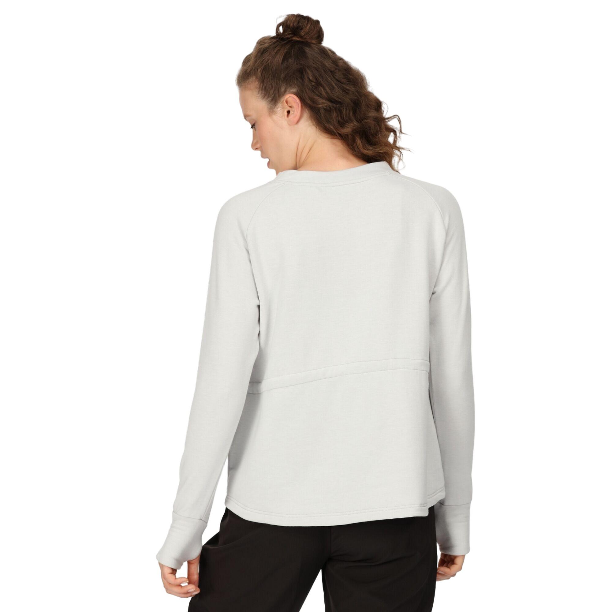 Womens/Ladies Narine Marl Sweatshirt (Cyberspace) 4/5