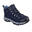 Bottines de marche TREGOALPINE Femme (Bleu marine / Gris)