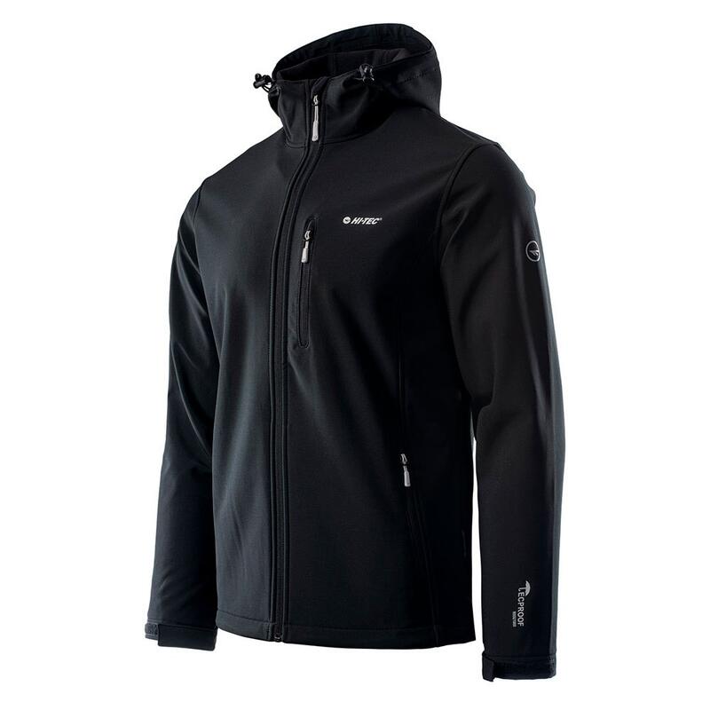 Giacca Soft Shell Uomo Hi-Tec Caen Nero