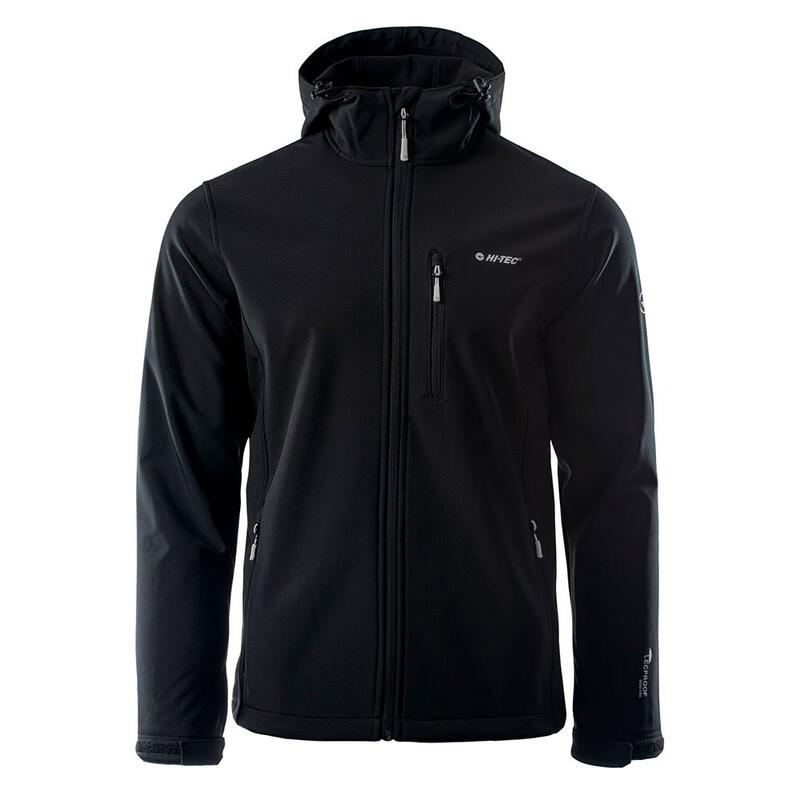 Giacca Soft Shell Uomo Hi-Tec Caen Nero