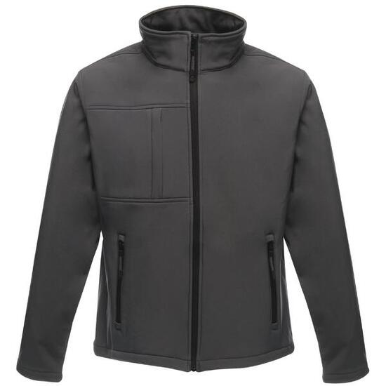 Veste Softshell Imperméable Professional Mens Octagon II (Gris/Noir)