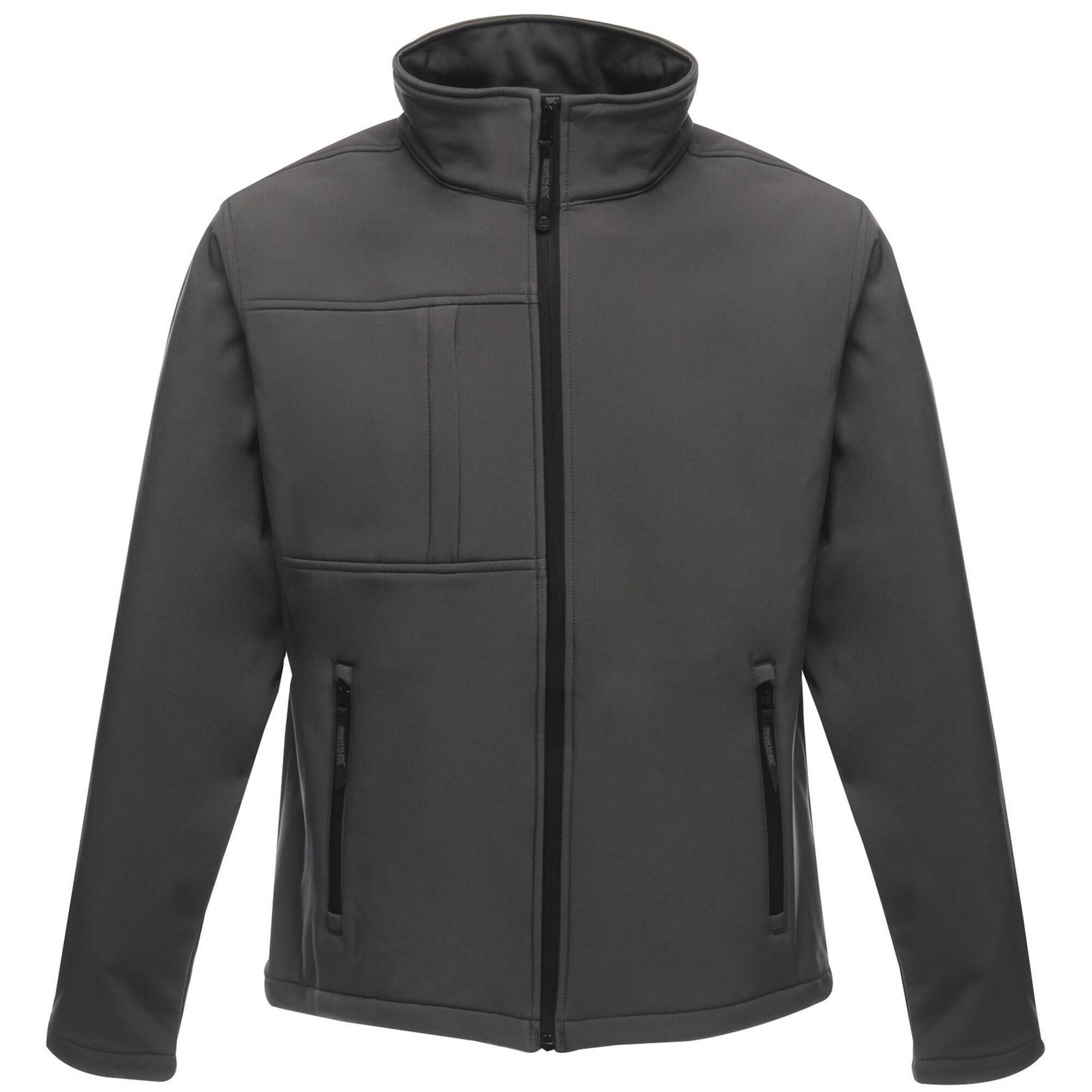 REGATTA Professional Mens Octagon II Waterproof Softshell Jacket (Seal Grey/Black)