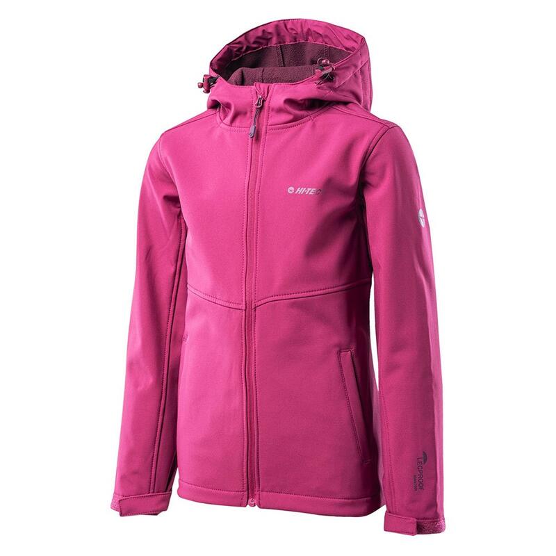 Veste Softshell SAVRO Enfant (Fuchsia Foncé / Violet Foncé)