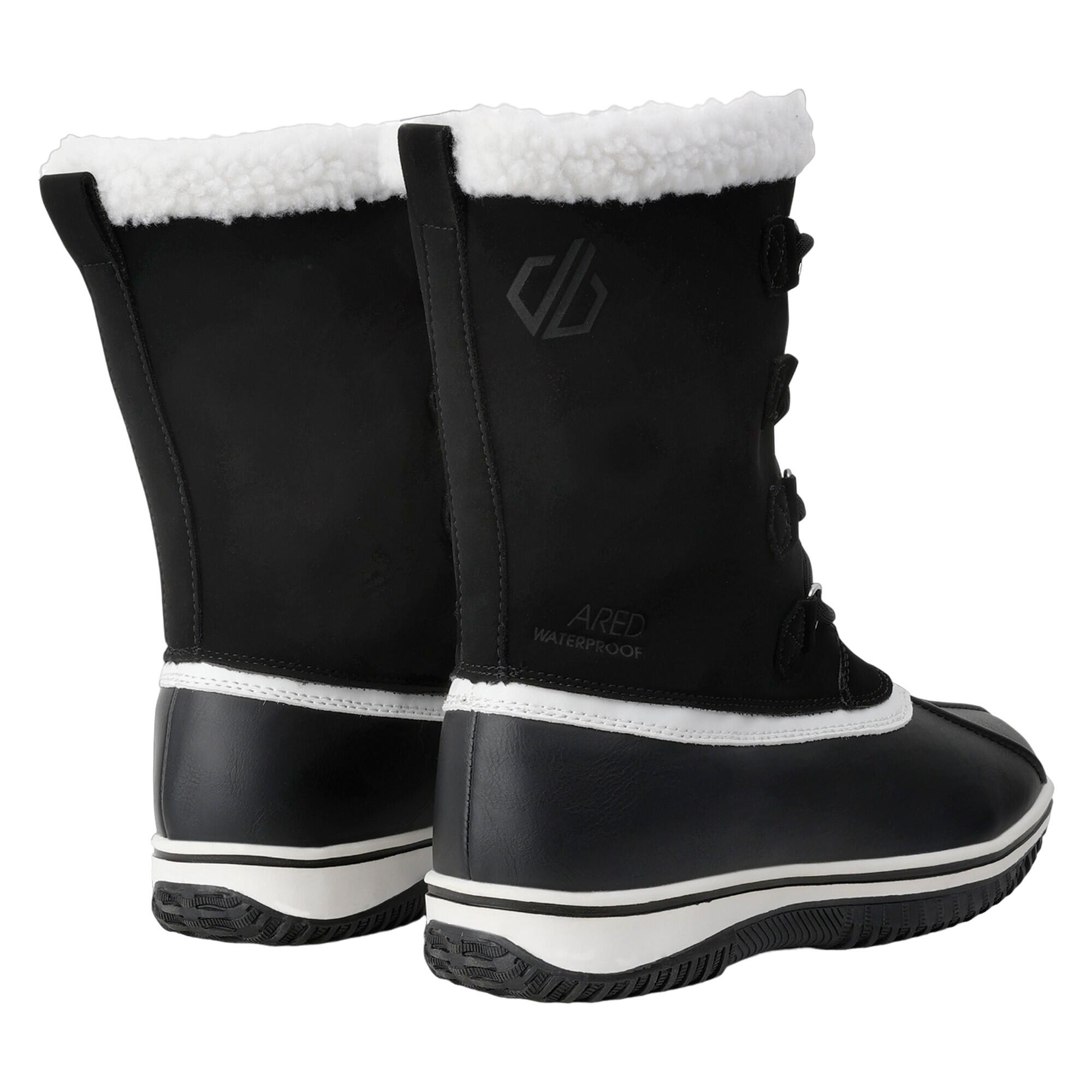 Womens/Ladies Northstar Snow Boots (Black/White) 2/5