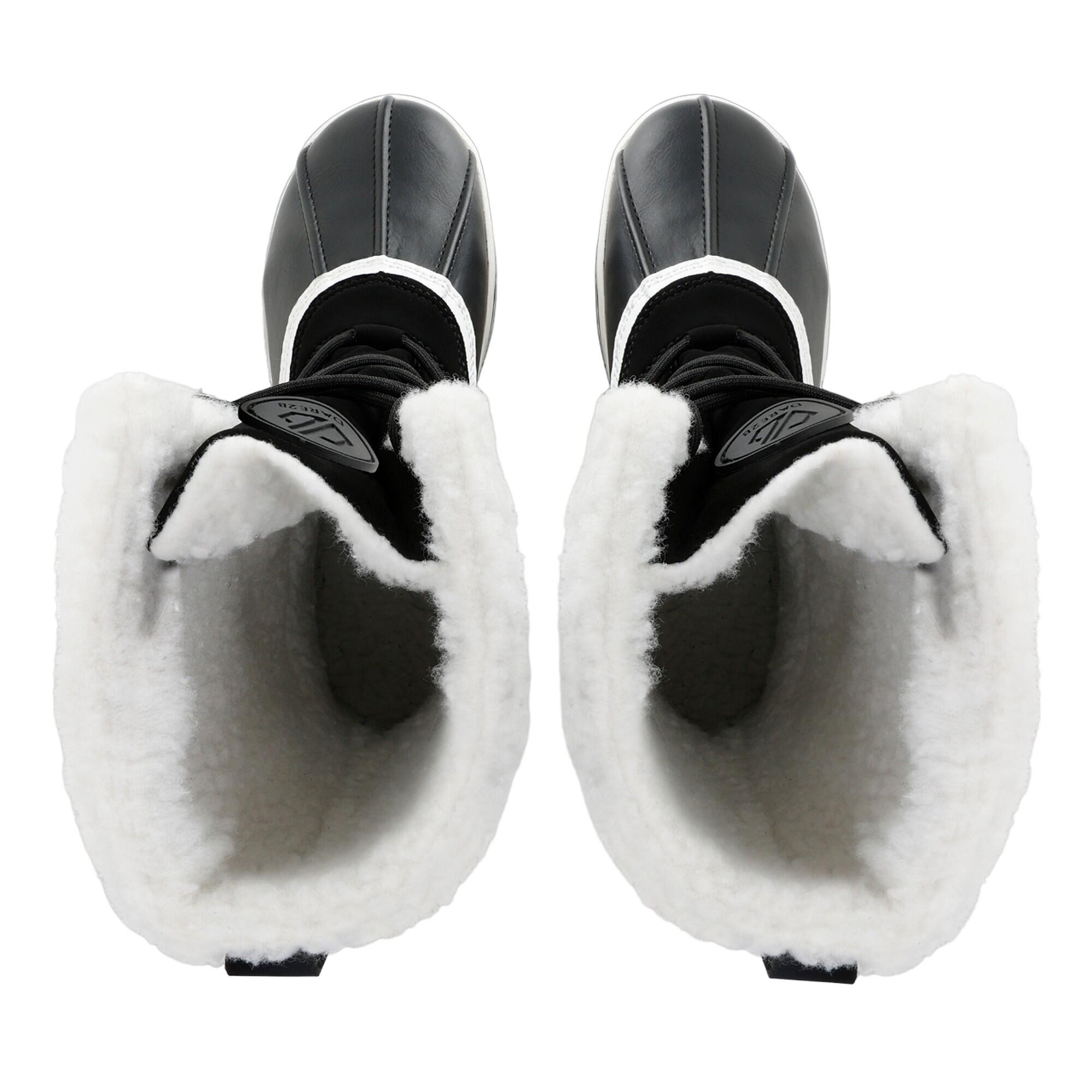 Womens/Ladies Northstar Snow Boots (Black/White) 4/5