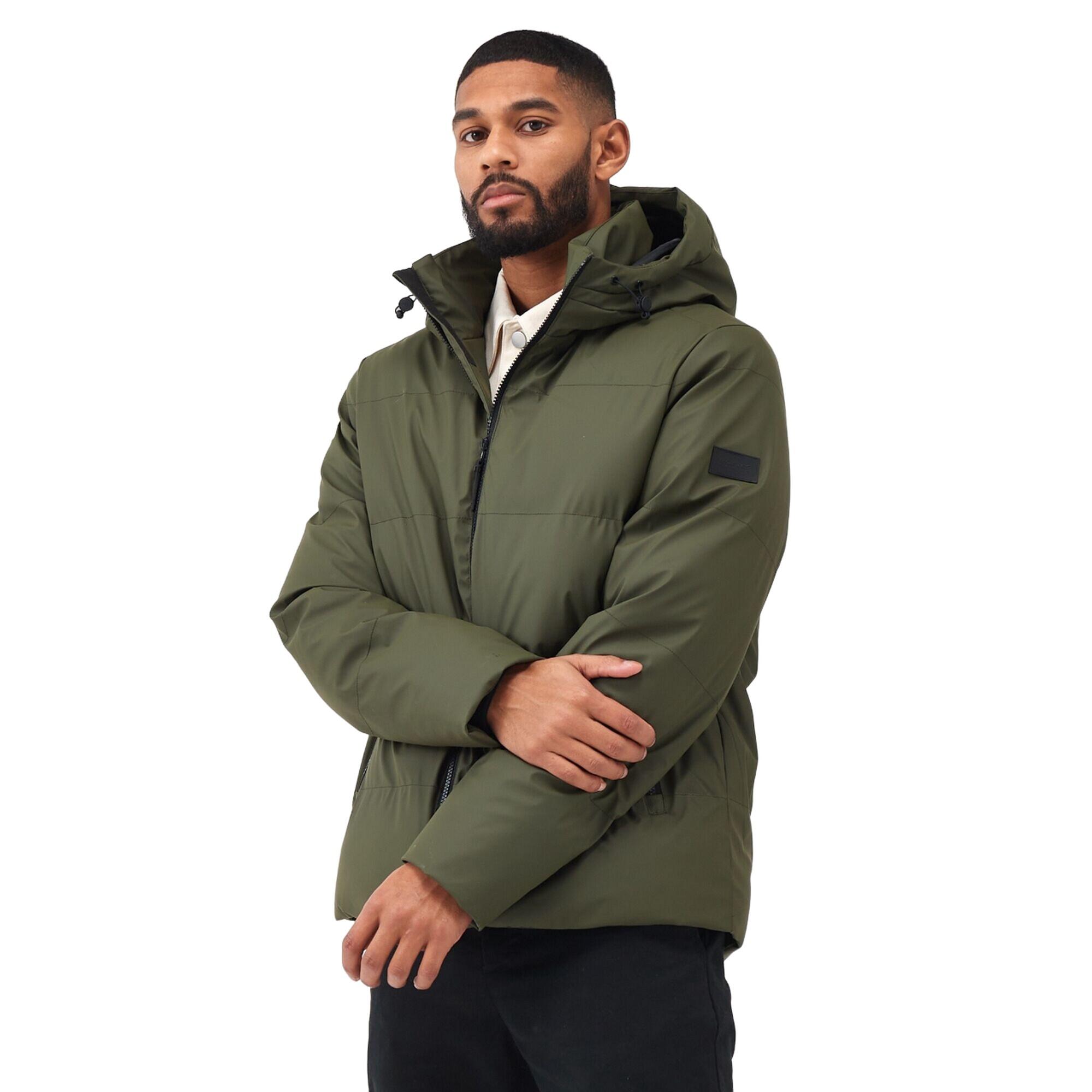 SALTERN Men's quilted jacket (Dark khaki)