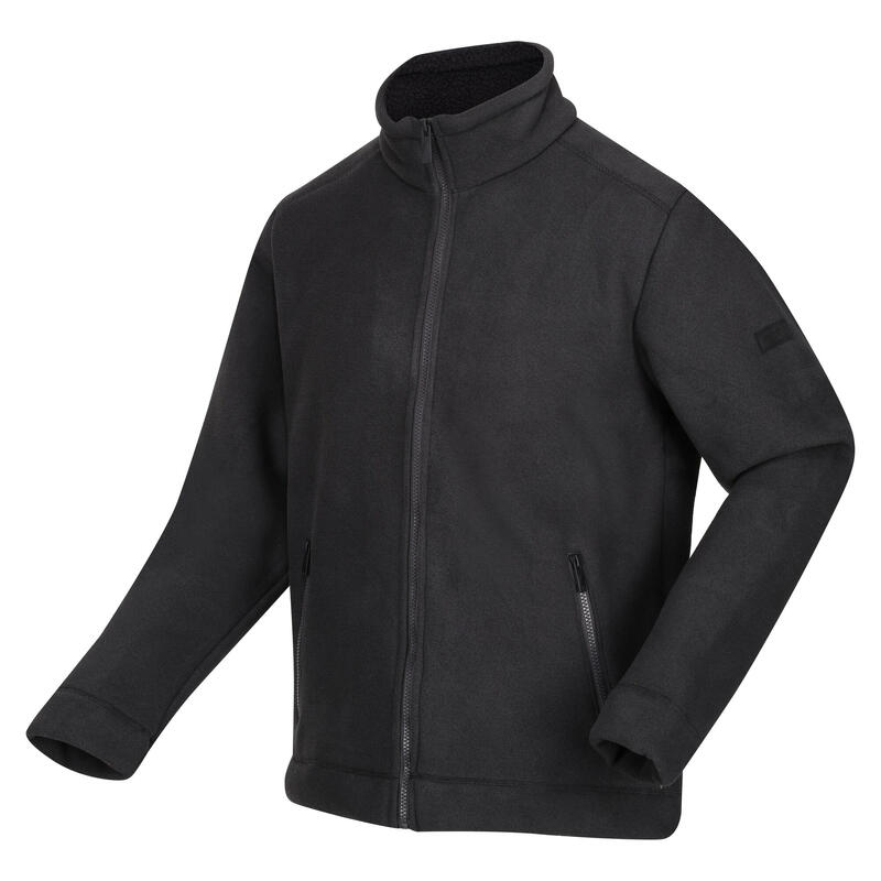 Veste polaire GARRIAN Homme (Cendre / Noir)