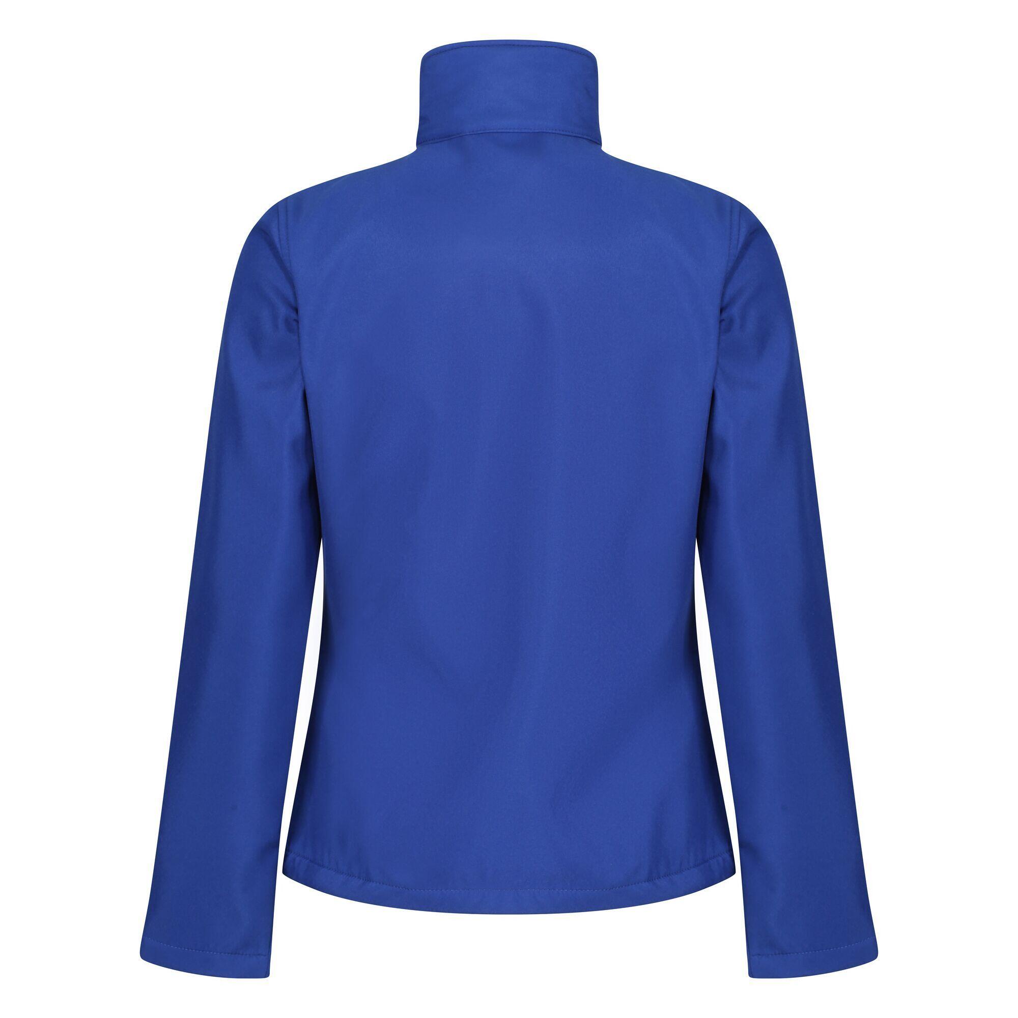 Standout Womens/Ladies Ablaze Printable Soft Shell Jacket (Royal Blue/Black) 3/5