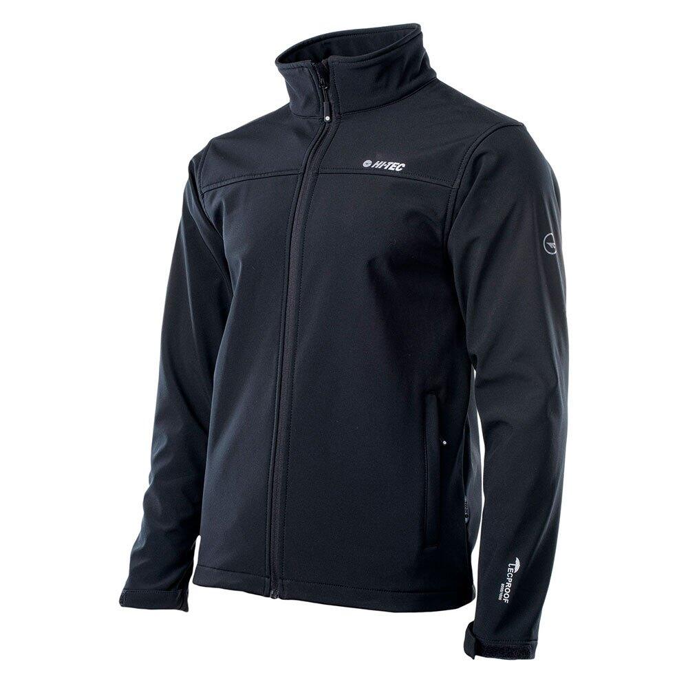 Heren Lingen Soft Shell Jas (Zwart/Zwart) 3/3