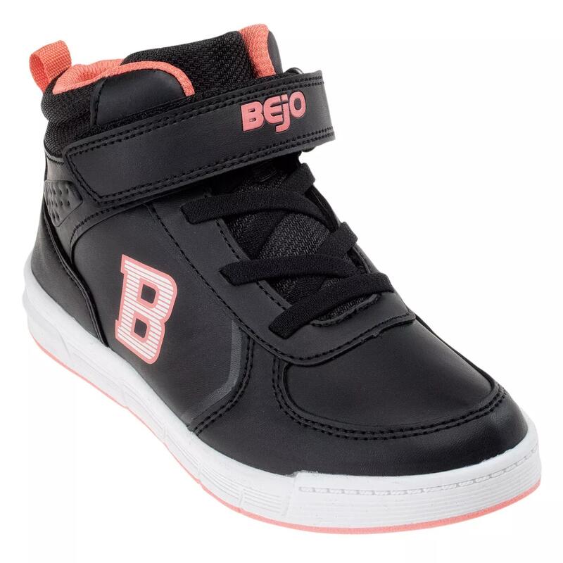 Kinderen/Kinderen Bromly Mid Cut Trainers (Zwart/Watermeloenrood)