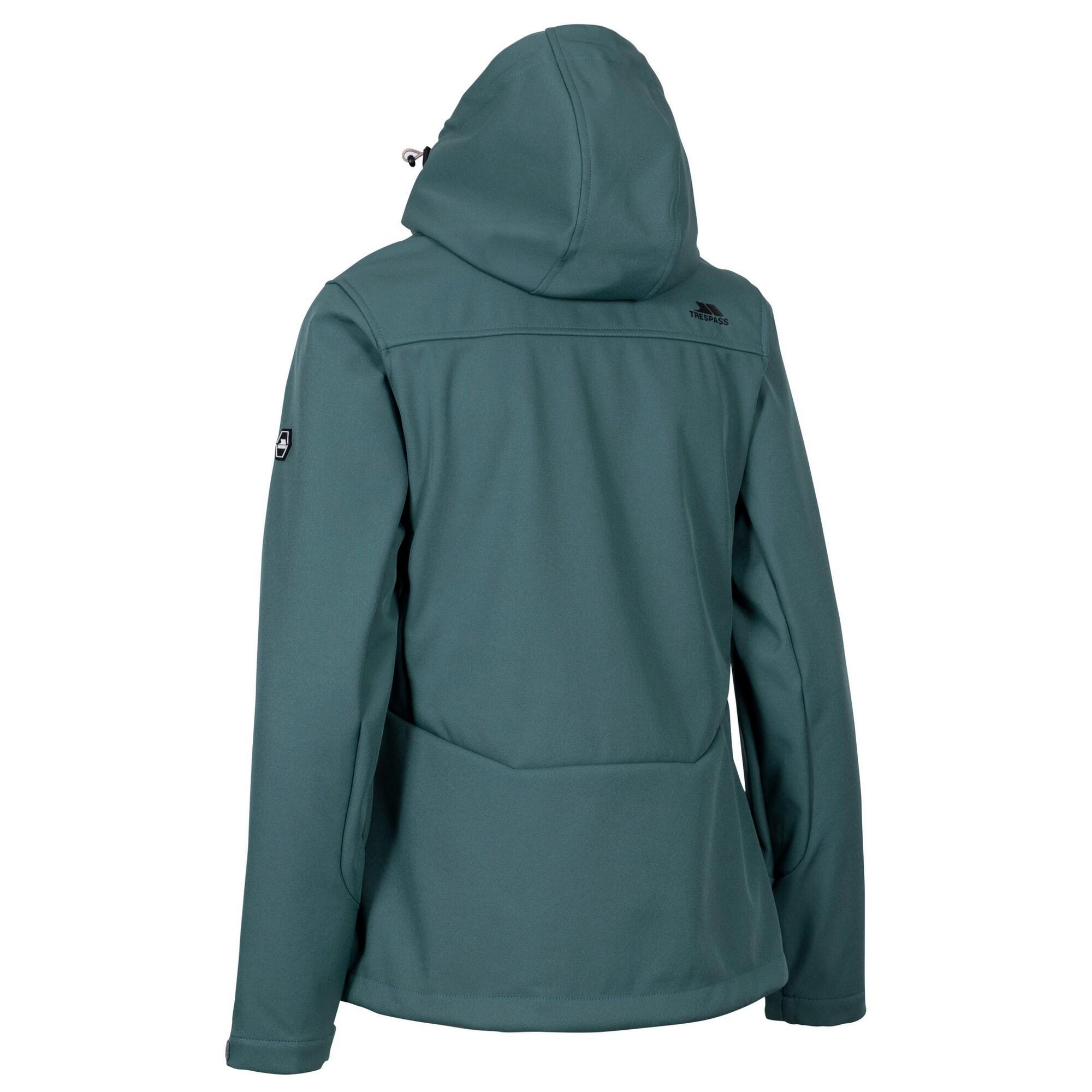 NEMAN Giacca softshell da donna (Verde scuro)