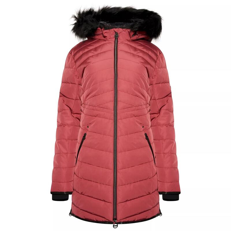 "Striking III" Steppjacke Lang für Damen Erd Rose