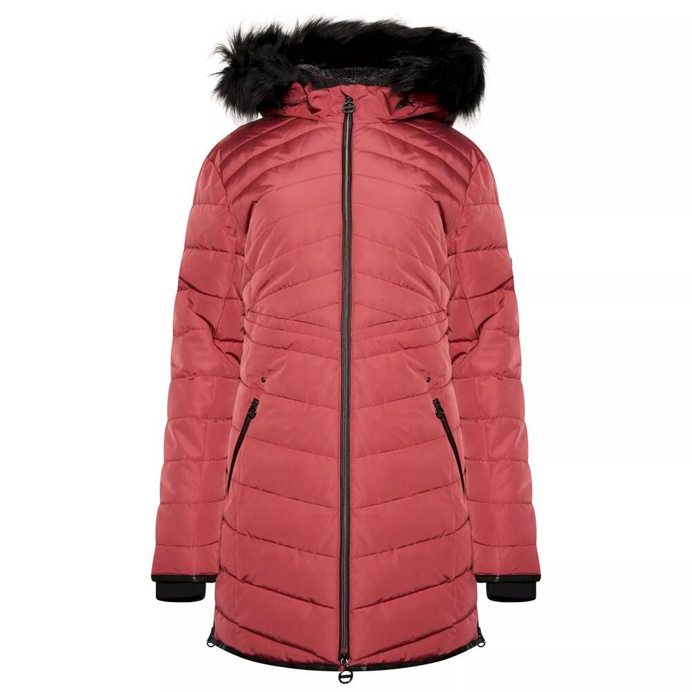 Women's STRIKING quilted jacket (Terracotta)