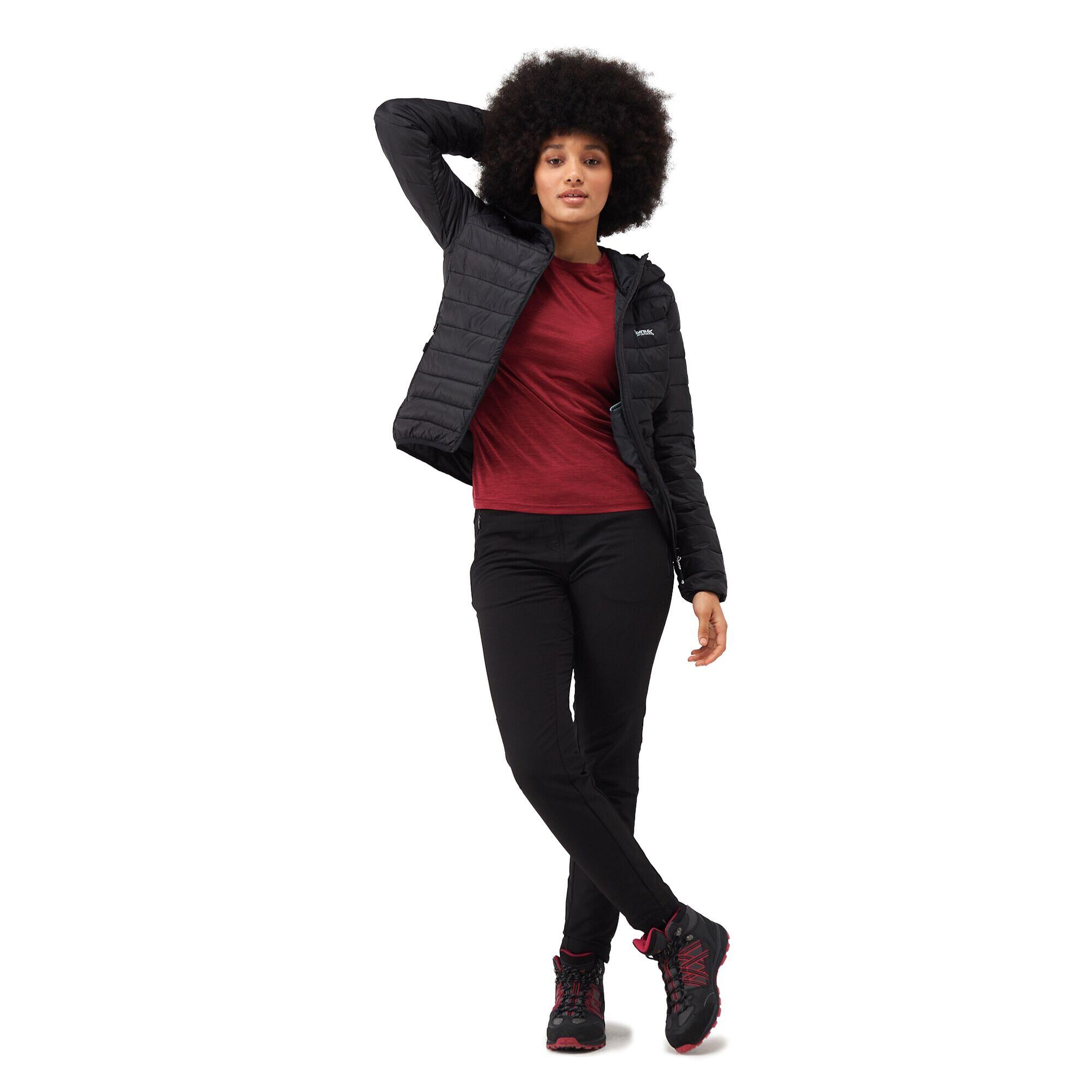 "Marizion" Steppjacke mit Kapuze für Damen Schwarz 4/5