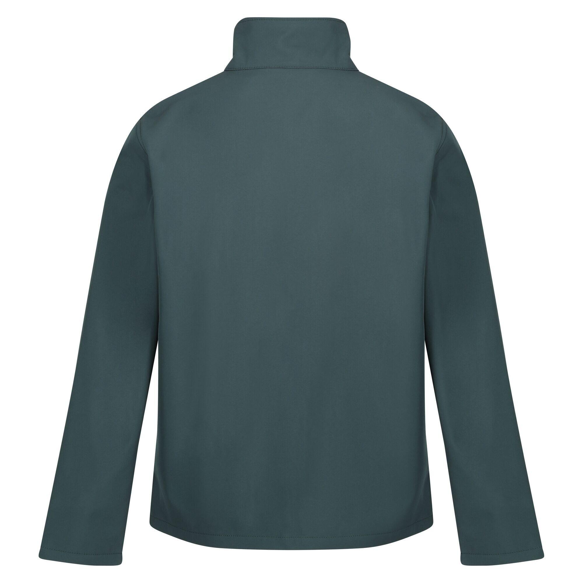 Mens Cera V Wind Resistant Soft Shell Jacket (Green Gables) 2/5