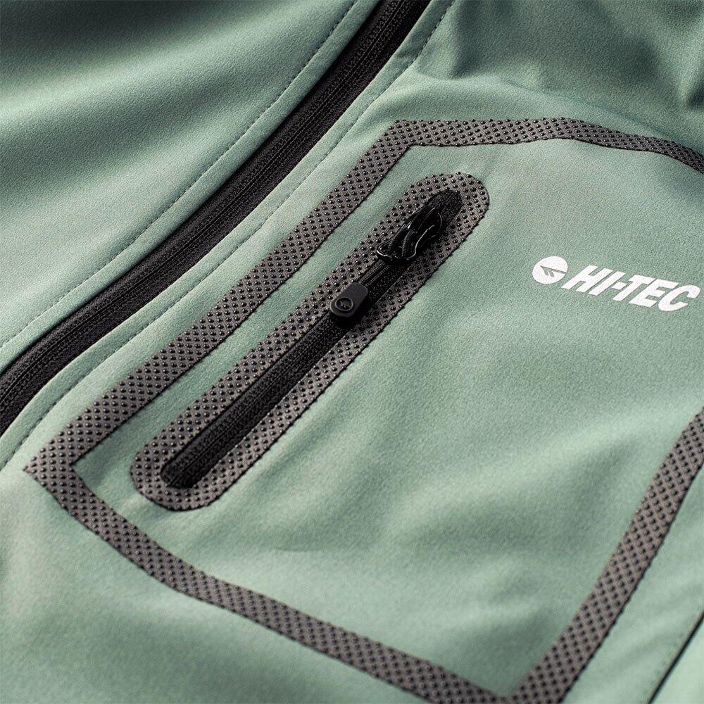 Giacca Soft Shell Uomo Hi-Tec Nils Foresta Scuro 4/4