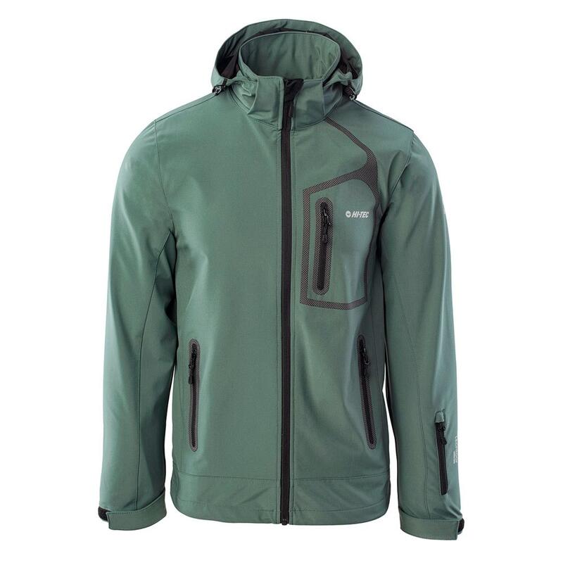 Chaqueta Softshell Nils para Hombre Bosque Oscuro