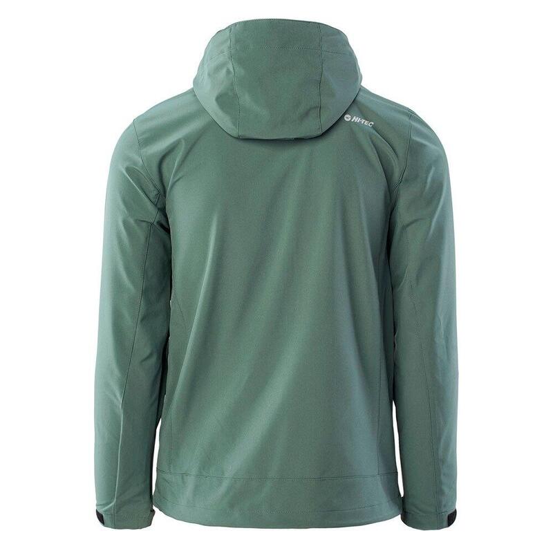 Giacca Soft Shell Uomo Hi-Tec Nils Foresta Scuro