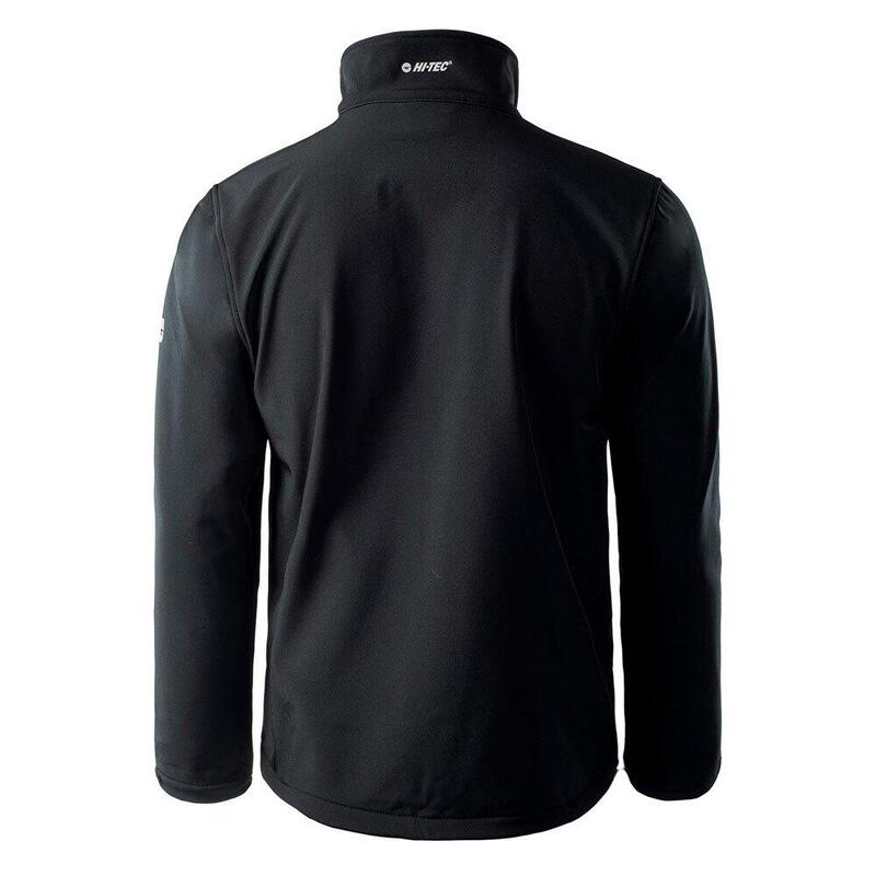 Giacca Soft Shell Uomo Hi-Tec Linnus Nero