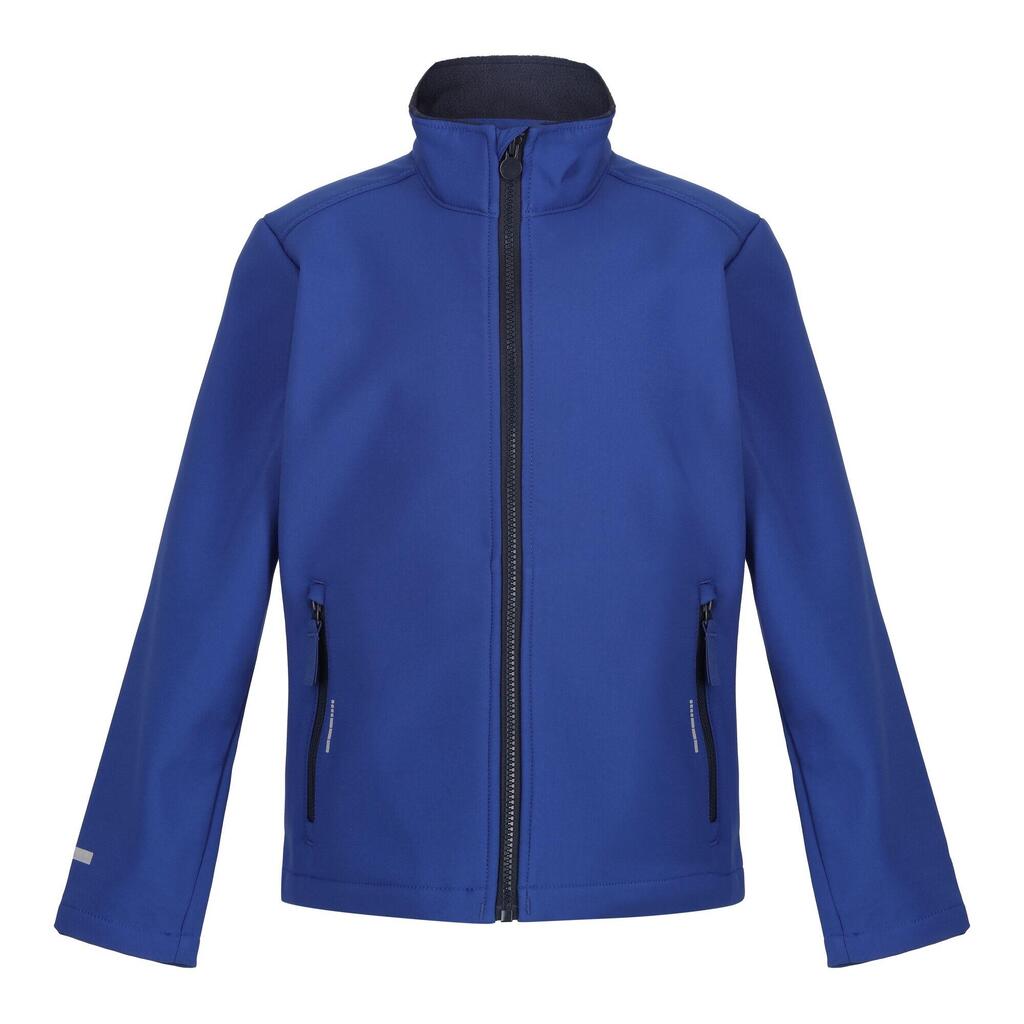 Childrens/Kids 2 Layer Soft Shell Jacket (New Royal/Navy)