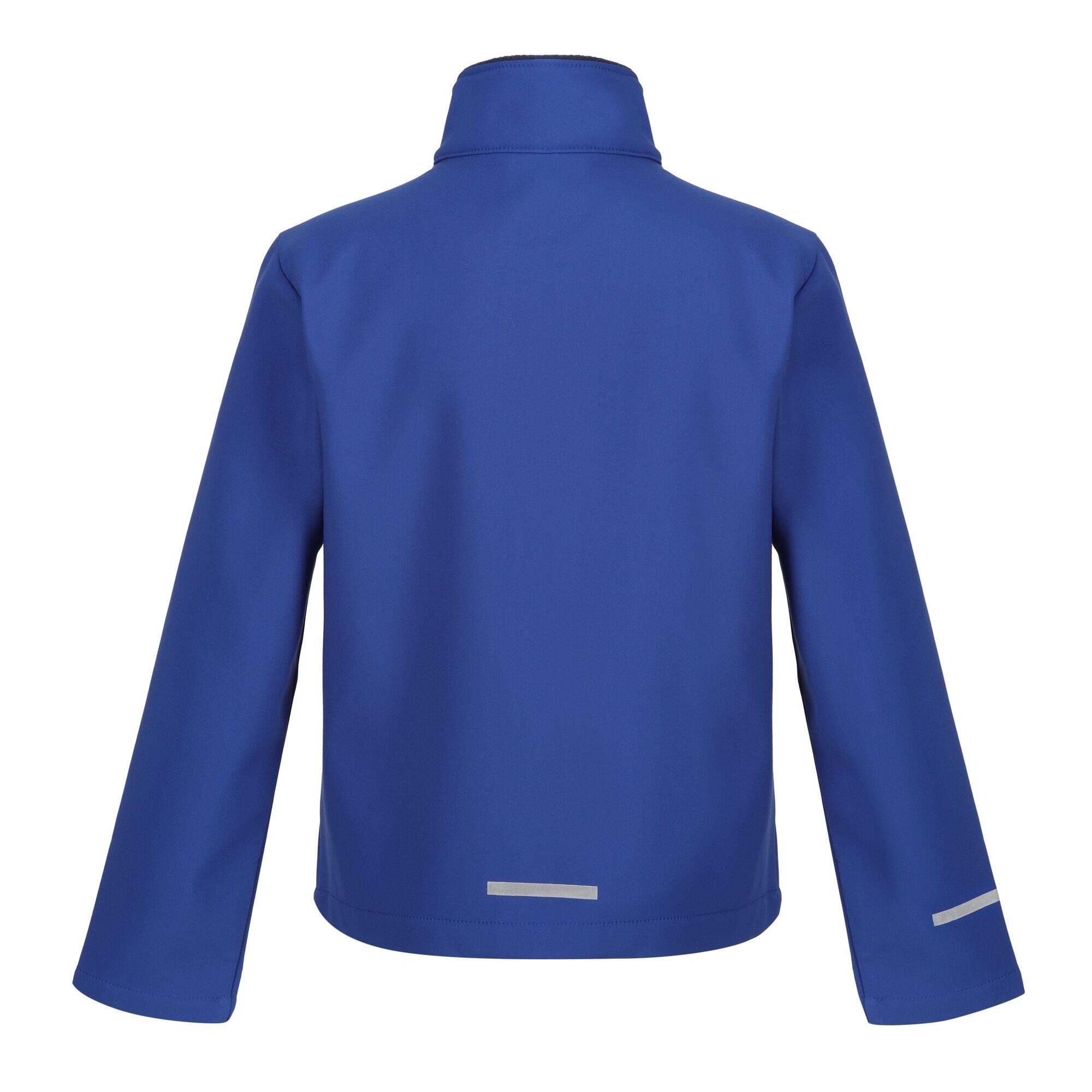 Veste Softshell Enfant (Bleu Roi / Bleu Marine) 2/4