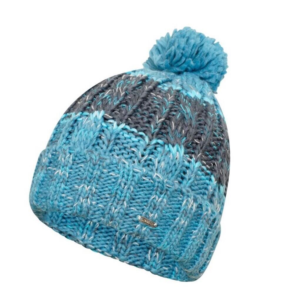 REGATTA Womens/Ladies Informed Bobble Beanie (Capri Blue/River Blue)