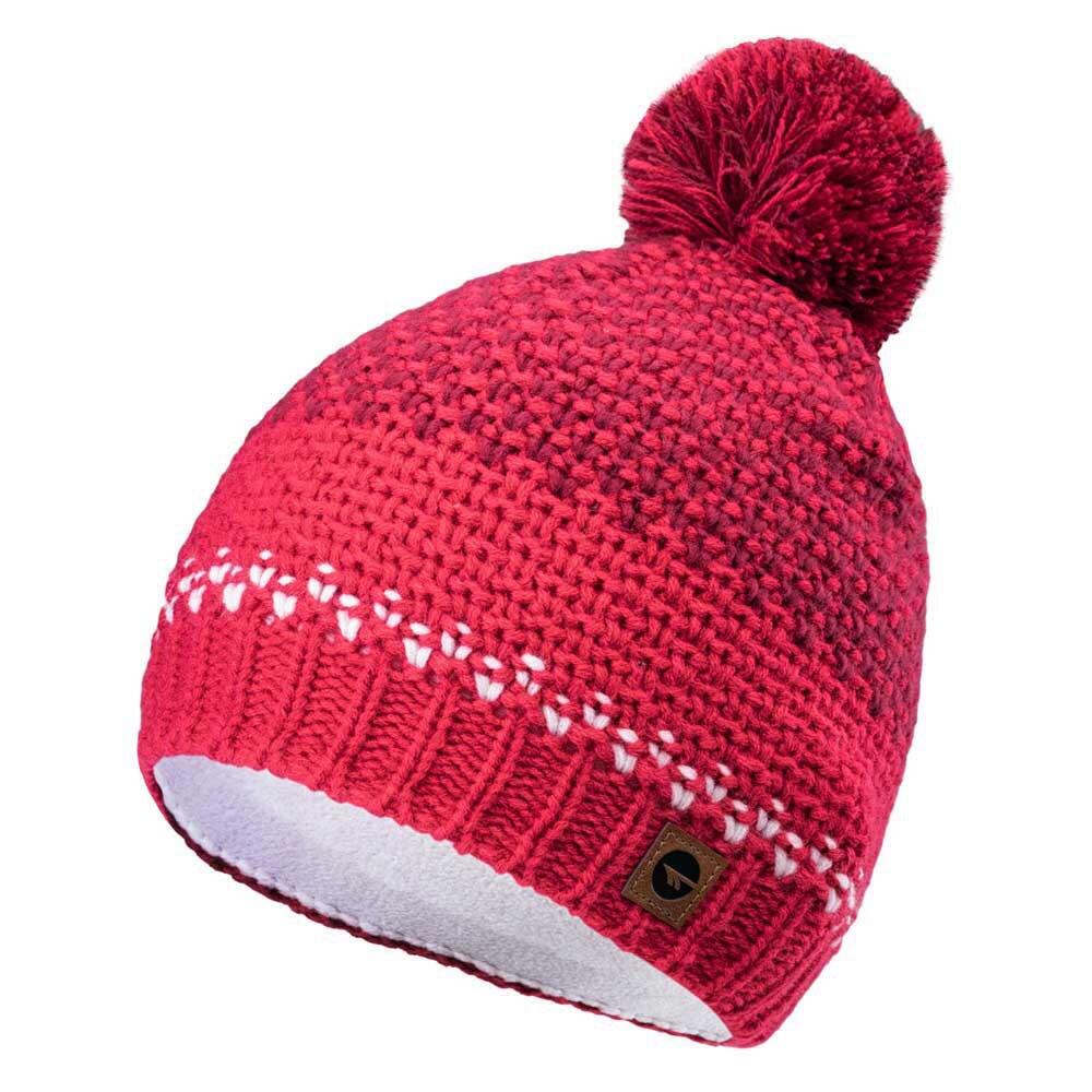 Gorro Beanie Hervin para Niños/Niñas Rosa Roja, Rojo Rábano 3/3