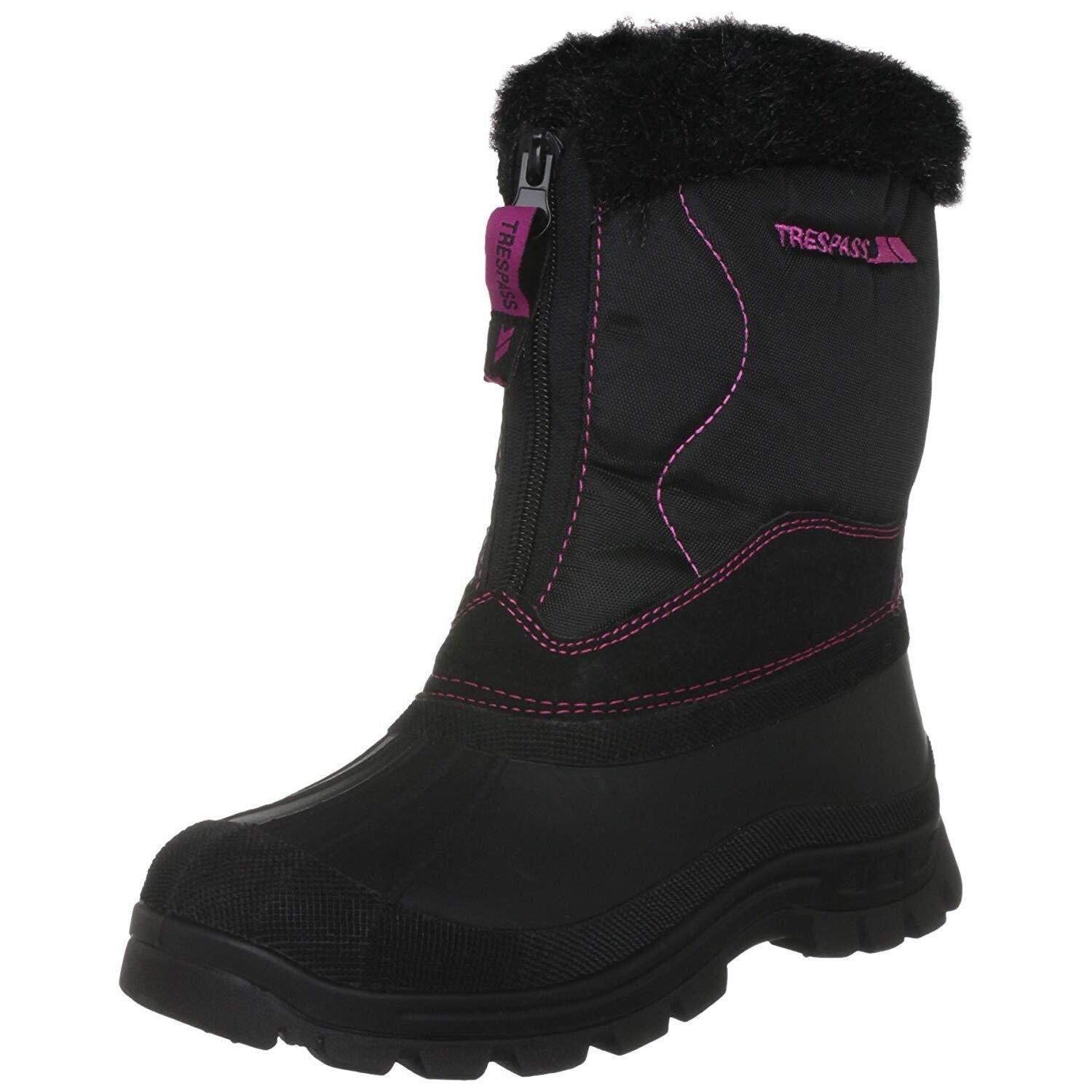 TRESPASS Womens/Ladies Zesty Snow Boots (Black)