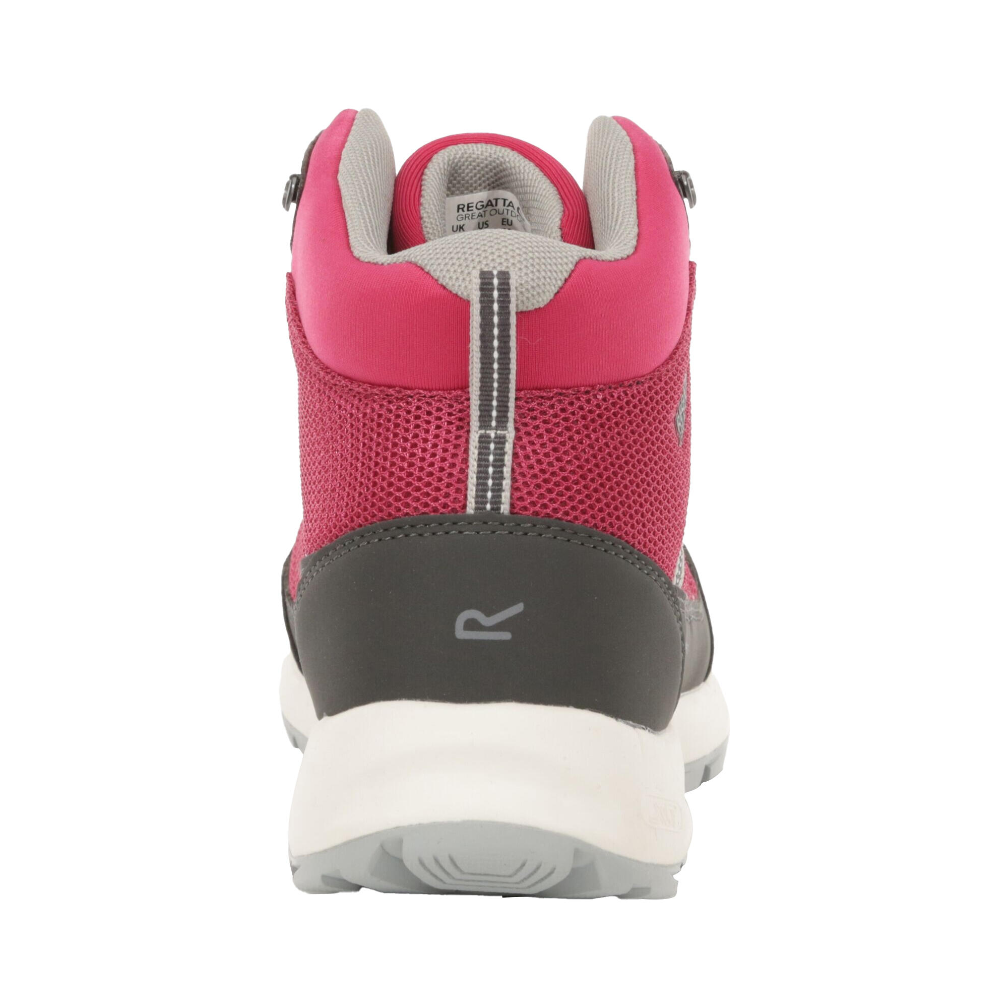 Womens/Ladies Samaris Lite Walking Boots (Cherry Pink/Briar Grey) 2/5