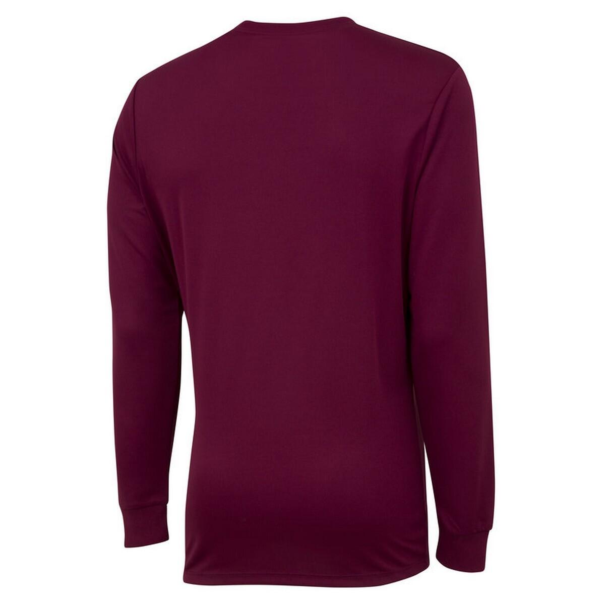 Mens Club LongSleeved Jersey (New Claret) 2/3