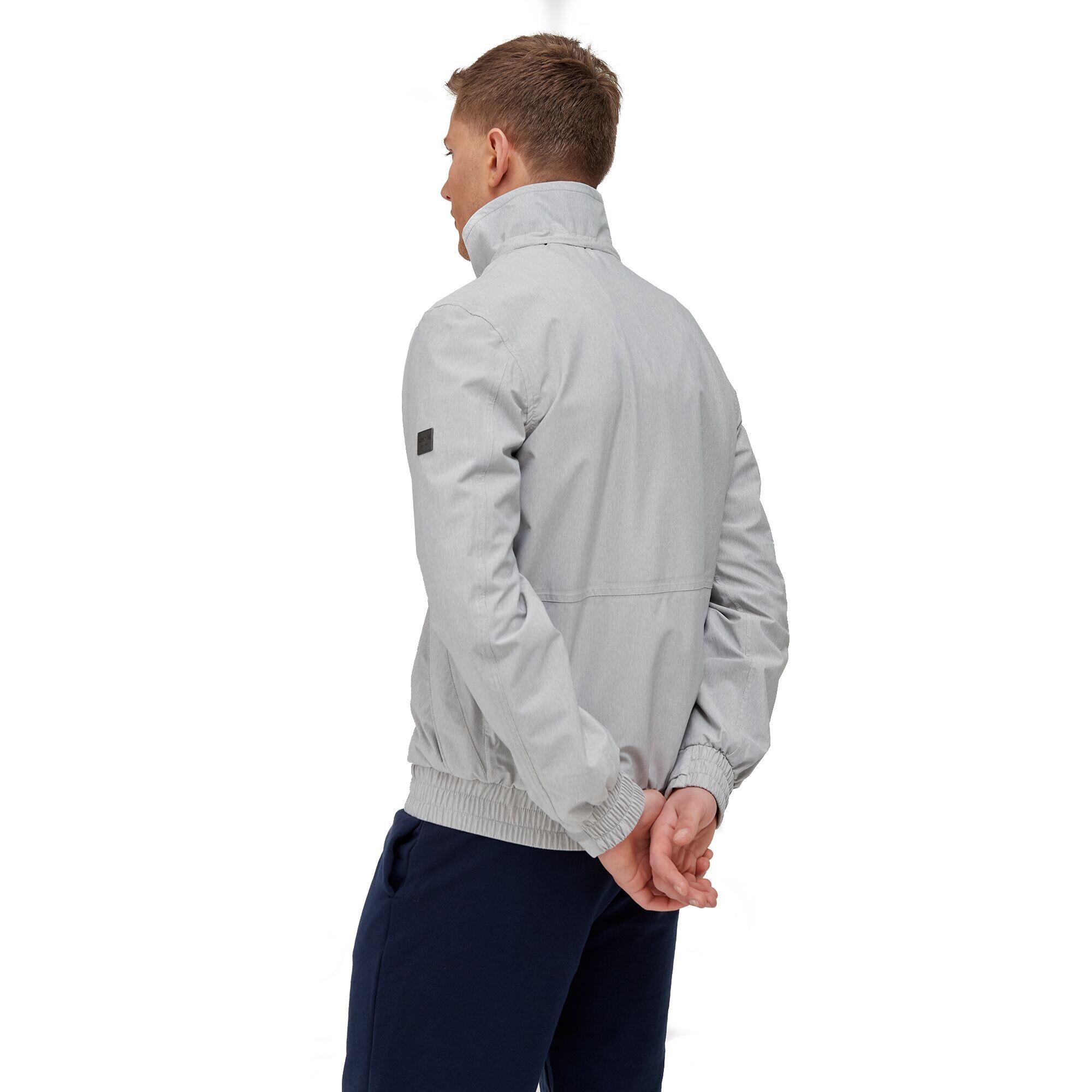 FEELDING Men's aviator jacket (Silver gray)