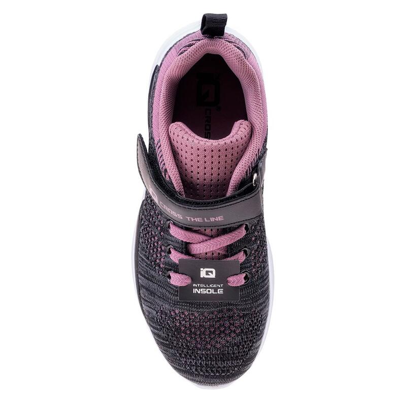 Baskets SALEA Enfant (Noir / Rose mauve)