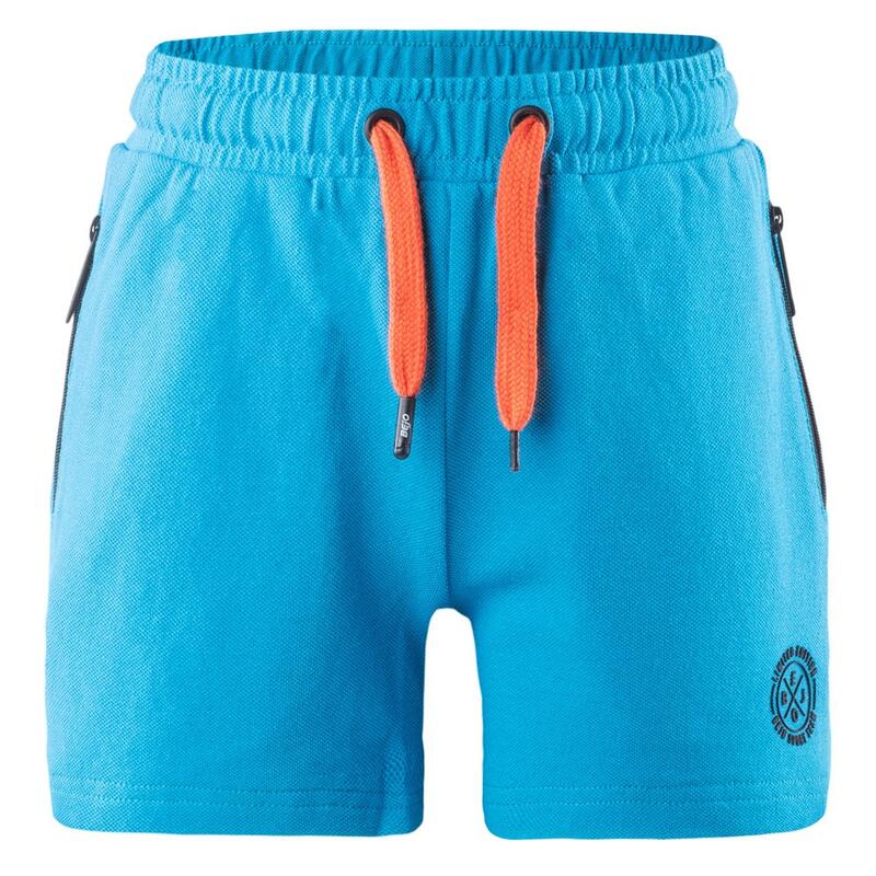 Short EDDY Enfant (Bleu vif / Noir)