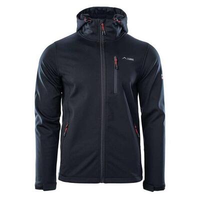 Heren ifaro polartech soft shell jas (zwart/phantoom)