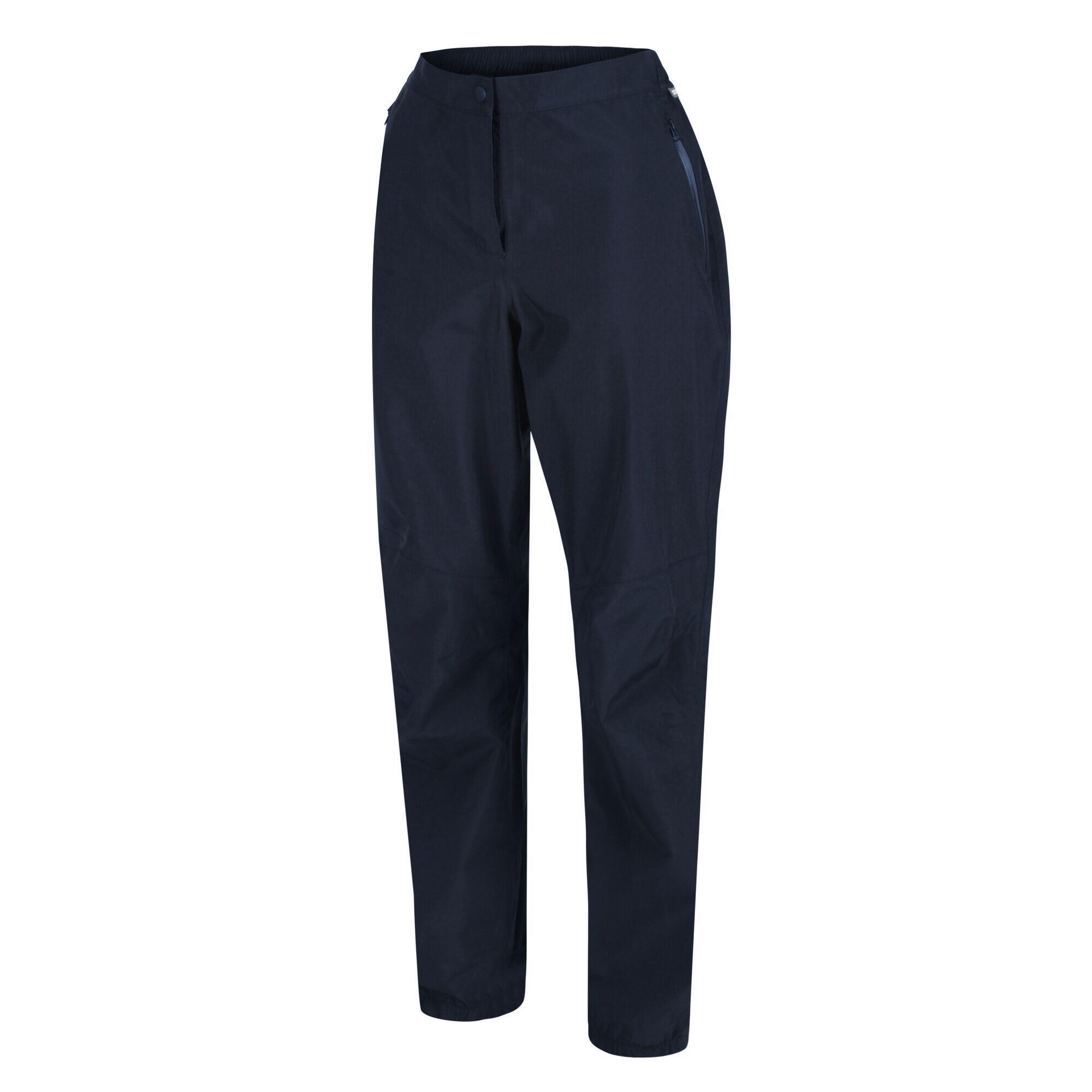 Womens/Ladies Highton Walking Over Trousers (Navy) 2/5