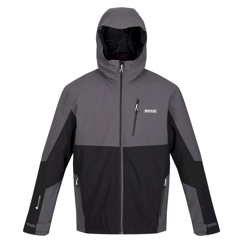 Veste imperméable WENTWOOD Homme (Gris foncé / Noir)