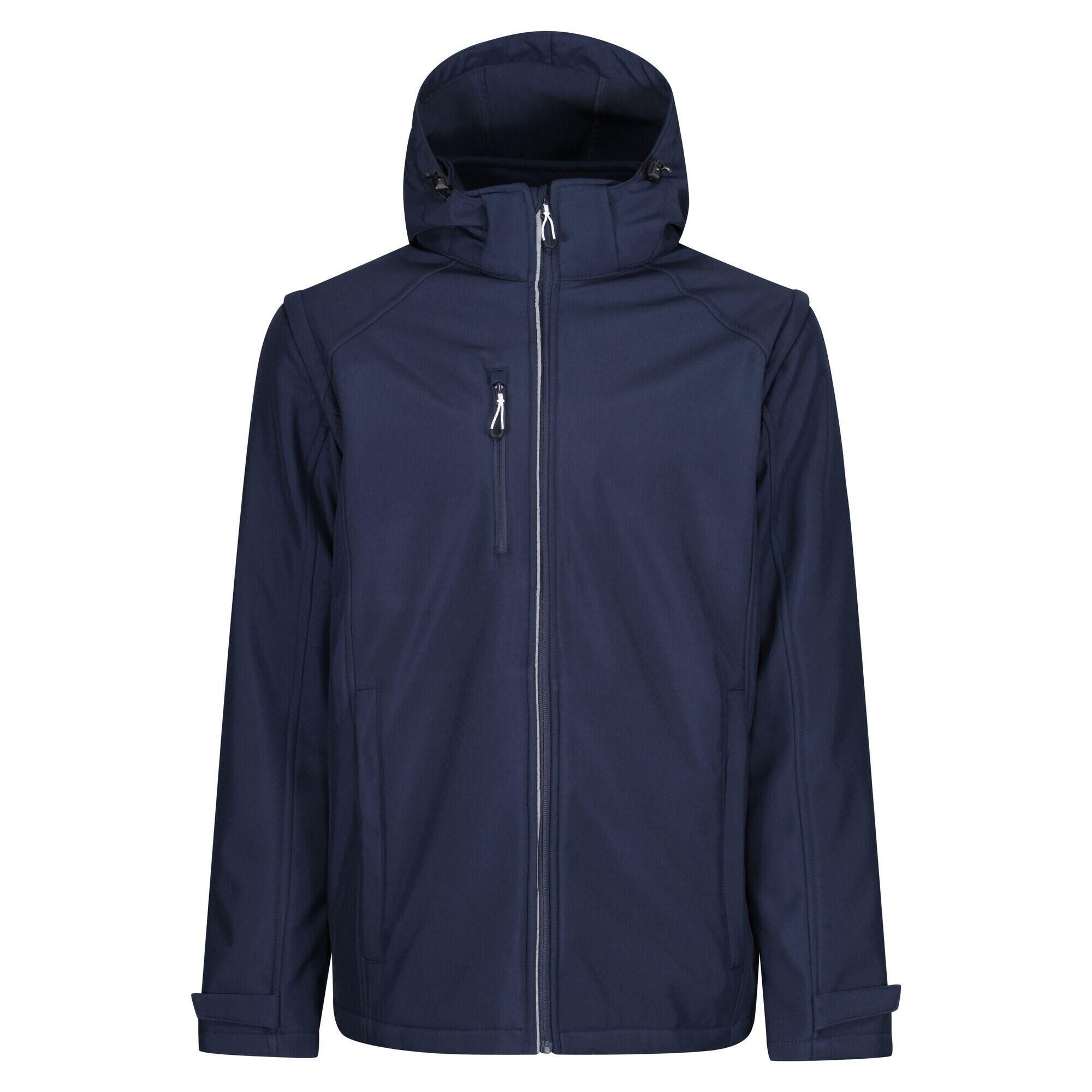 REGATTA Mens Erasmus 4 in 1 Soft Shell Jacket (Navy)