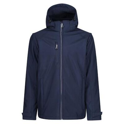 Heren 4 in 1 soft shell jas (marine)