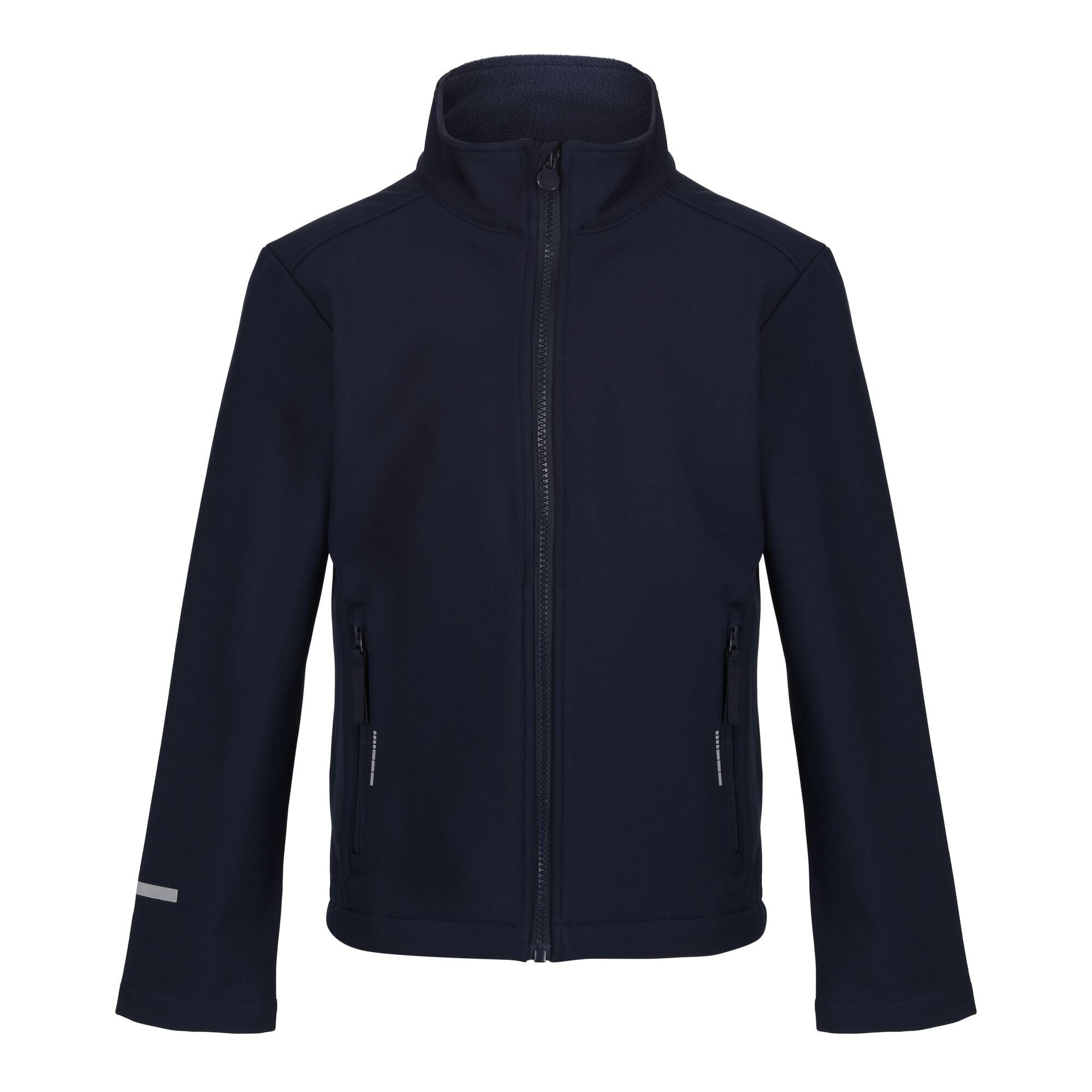 ABLAZE Kids' Softshell Jacket (Navy Blue)