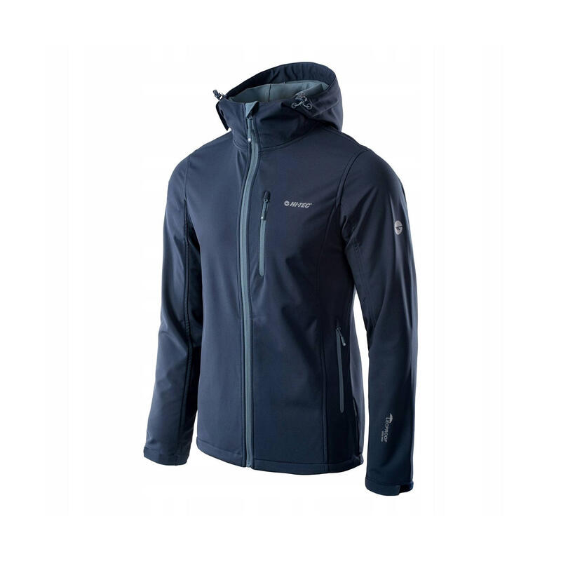 Heren Saiko Soft Shell Jas (Jurk Blauw/Copel Blauw)